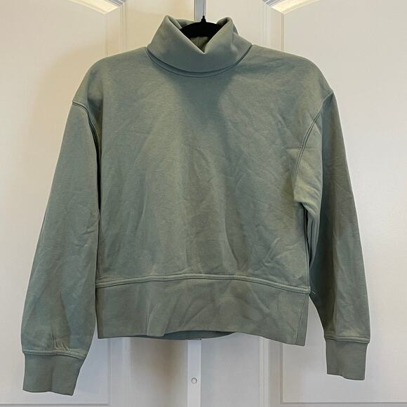 NWT Zara Turtleneck - Women Size Small - Light Steel Blue - Picture 1 of 5
